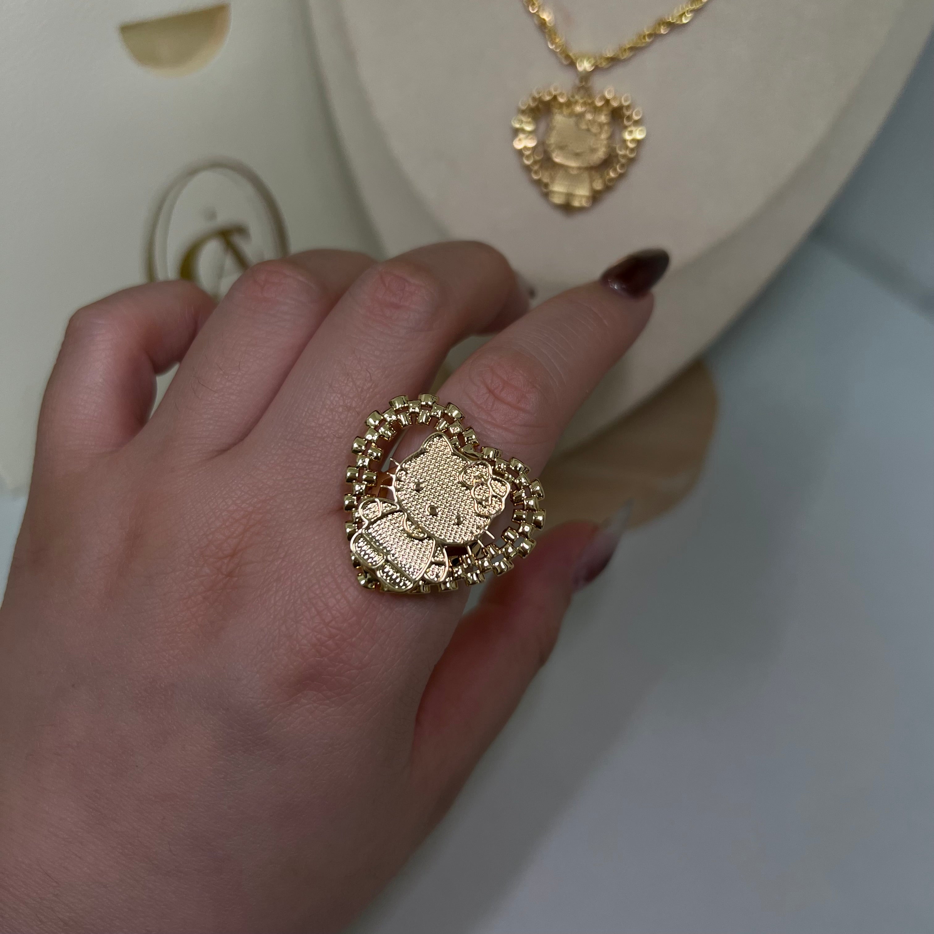 Custom Rolex Heart HK Ring