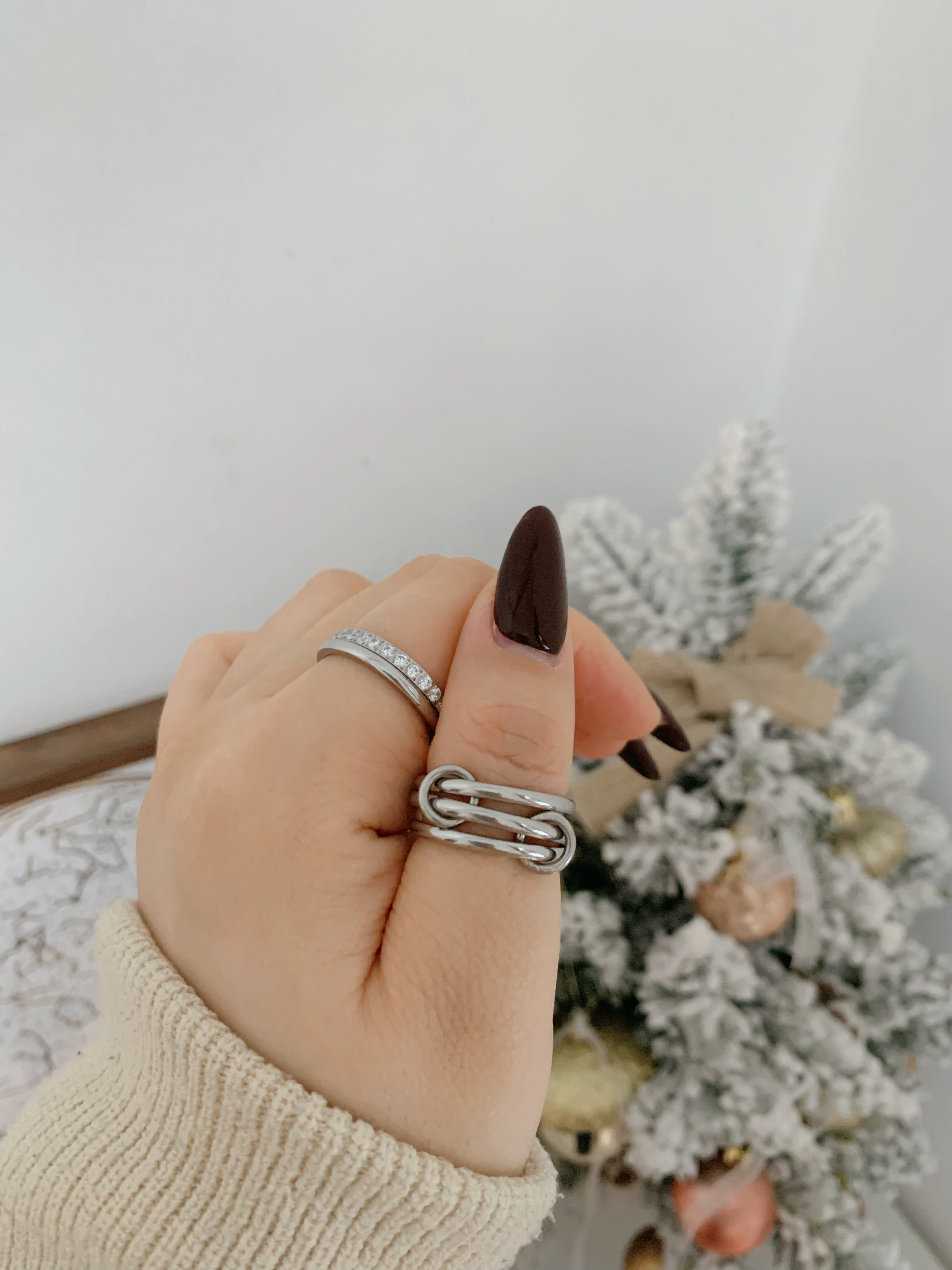 Alex Interlock Stacking Ring