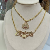 Custom Elm* Name Necklace
