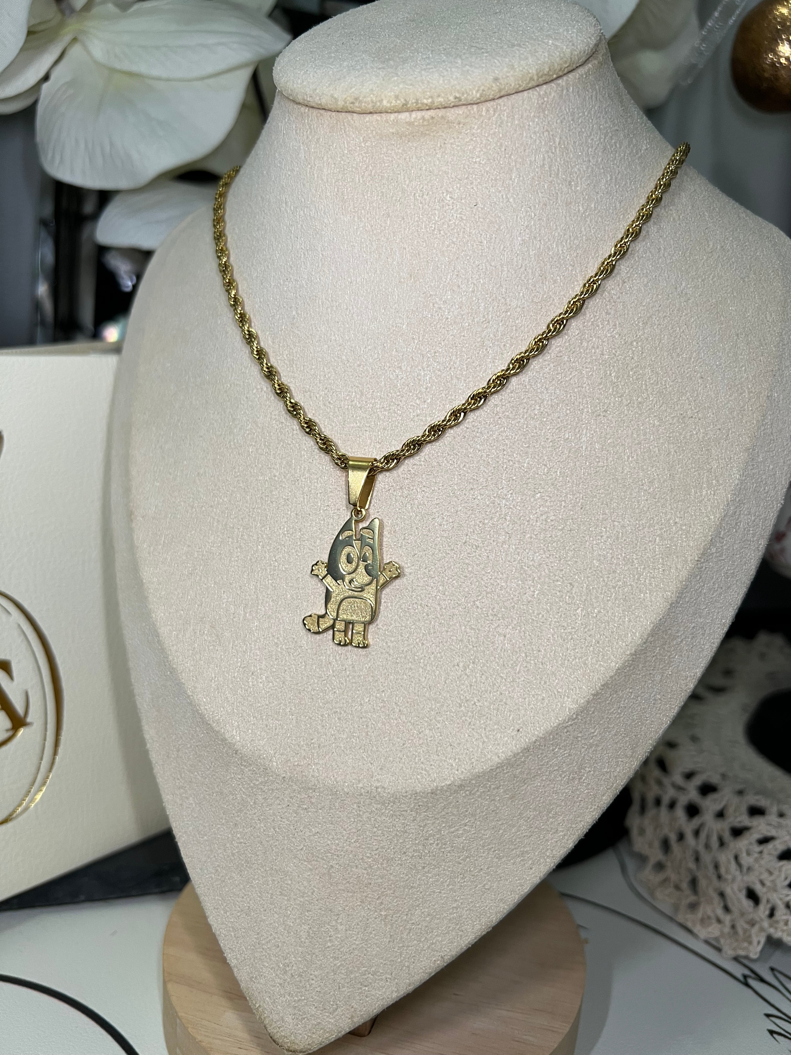 Custom Bingo Pendant Necklace