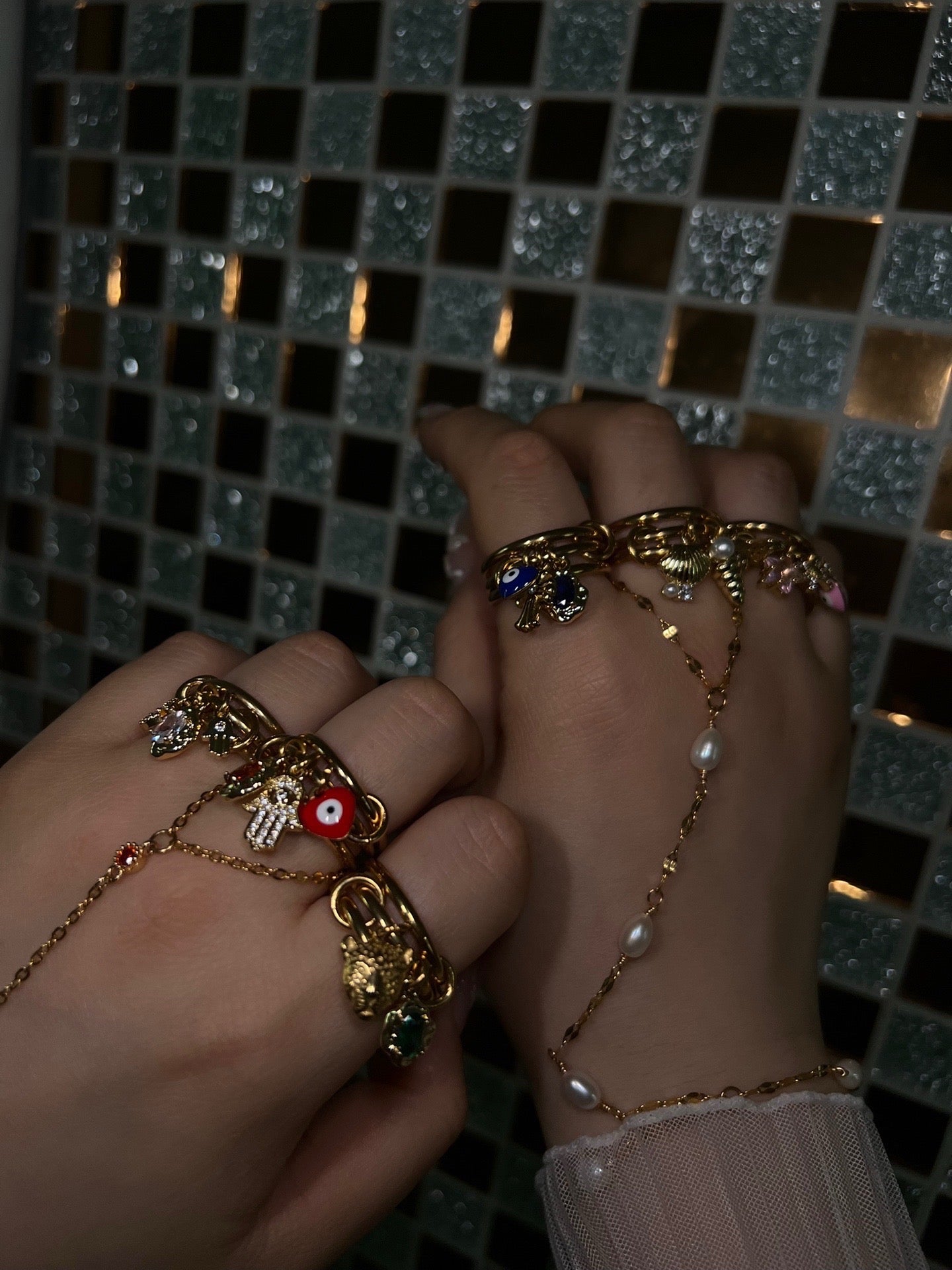 Ruby Evil Charm Ring - camillaboutiqueshop