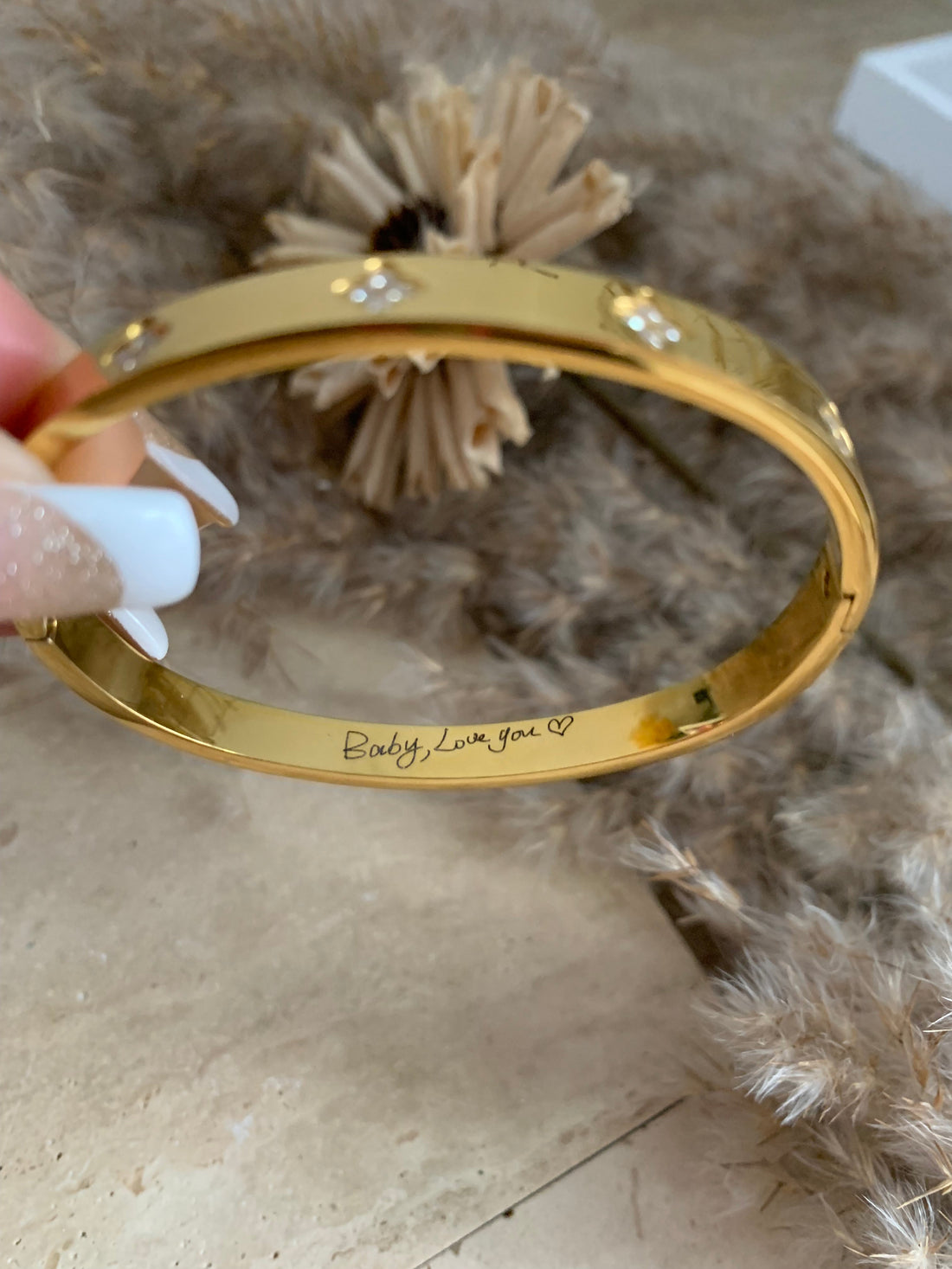 Classic Bangle With Zirocon
