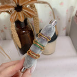 Double Birthstone Band Stackable Rings - camillaboutiqueshop