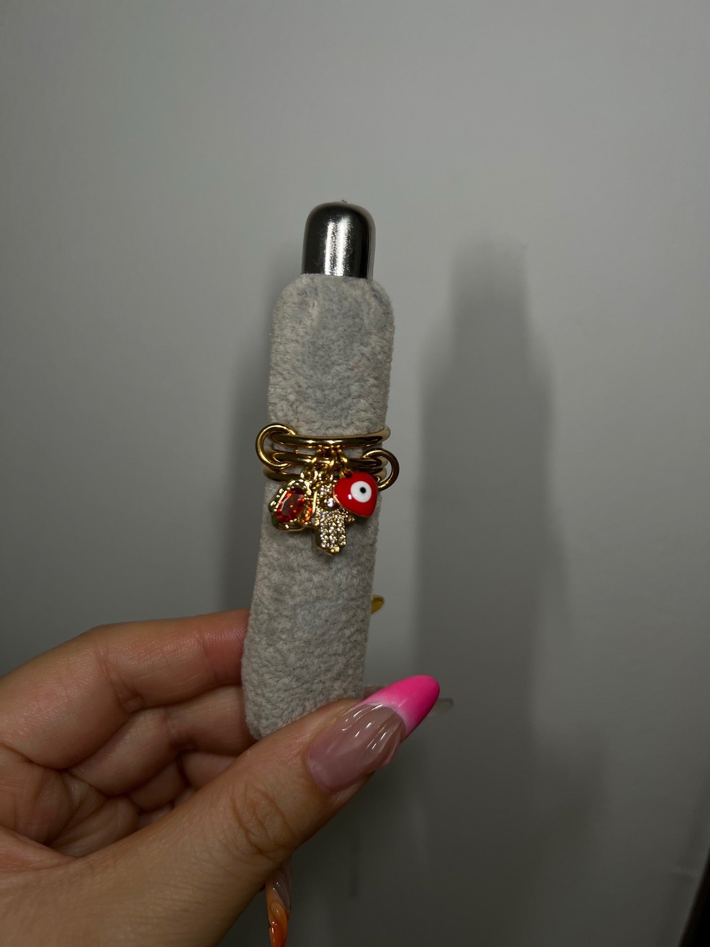 Ruby Evil Charm Ring - camillaboutiqueshop