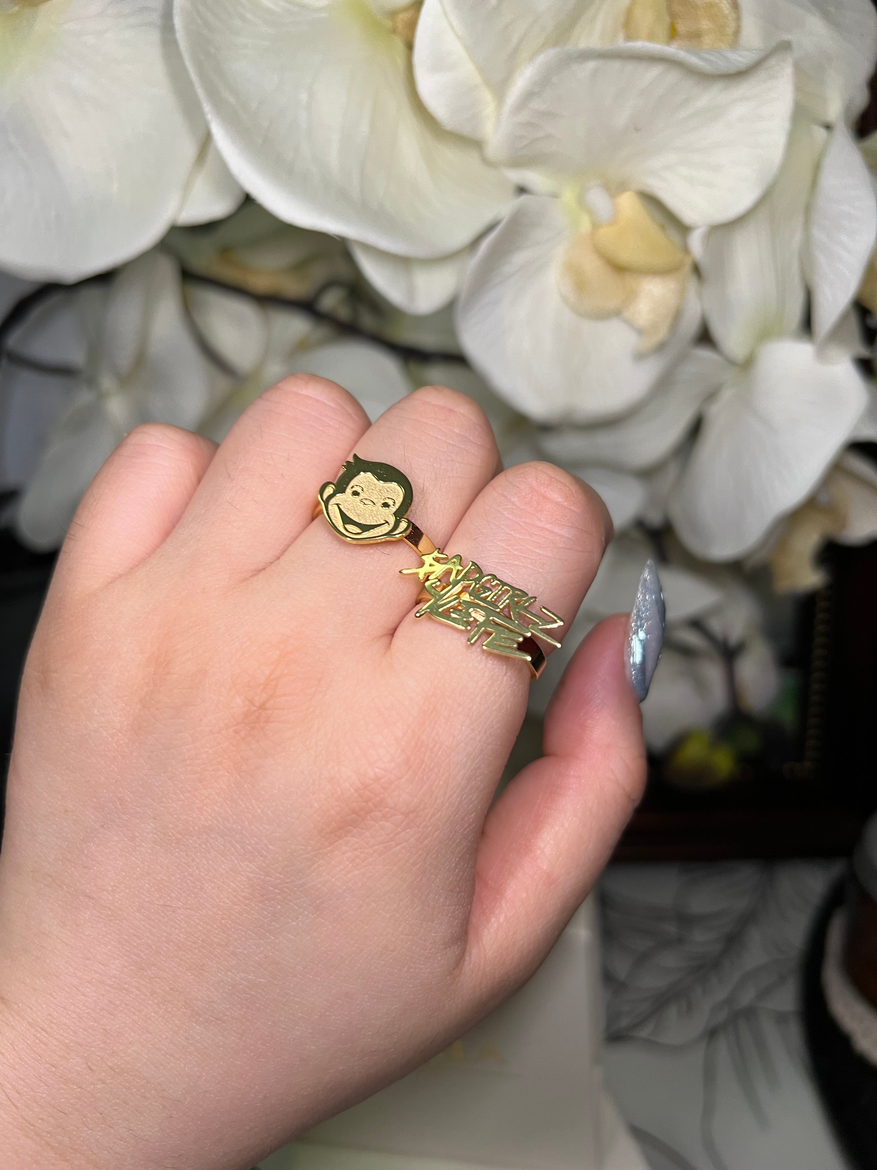 Sad girls 4 life ring