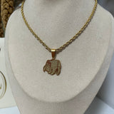 Custom eeyo*e Necklace