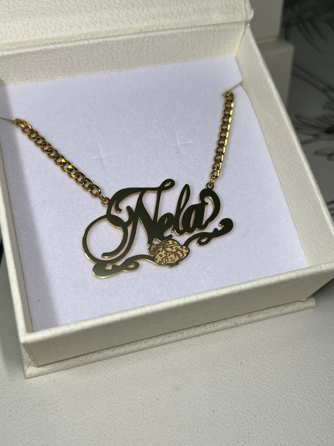 Strawberry Shortcake Custom Name Pendant Necklace