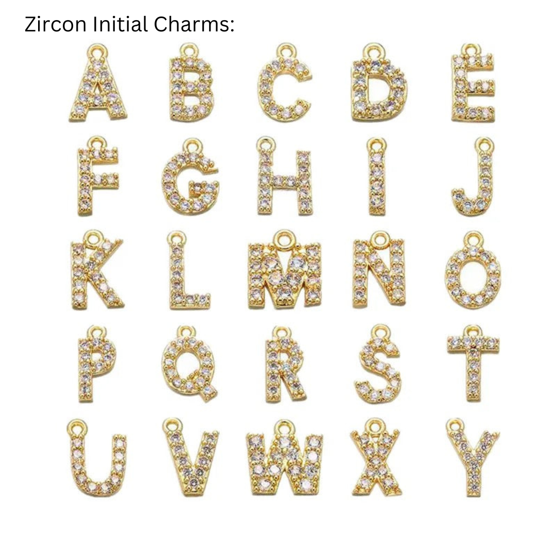 Multi charm base necklace