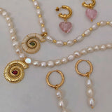 Sae Shell Pearl Necklace - camillaboutiqueshop