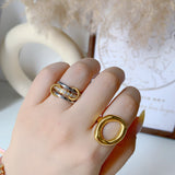 Emma Interlock Stacking Ring - camillaboutiqueshop