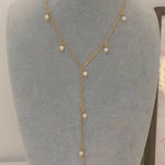 Pearl Station Lariat Y Necklace - camillaboutiqueshop