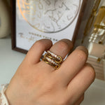 Hailey Interlocking Ring Stack - camillaboutiqueshop