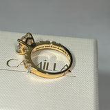 'BE MINE' MOISSANITE RING 3.5CT