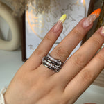 Hailey Interlocking Ring Stack - camillaboutiqueshop