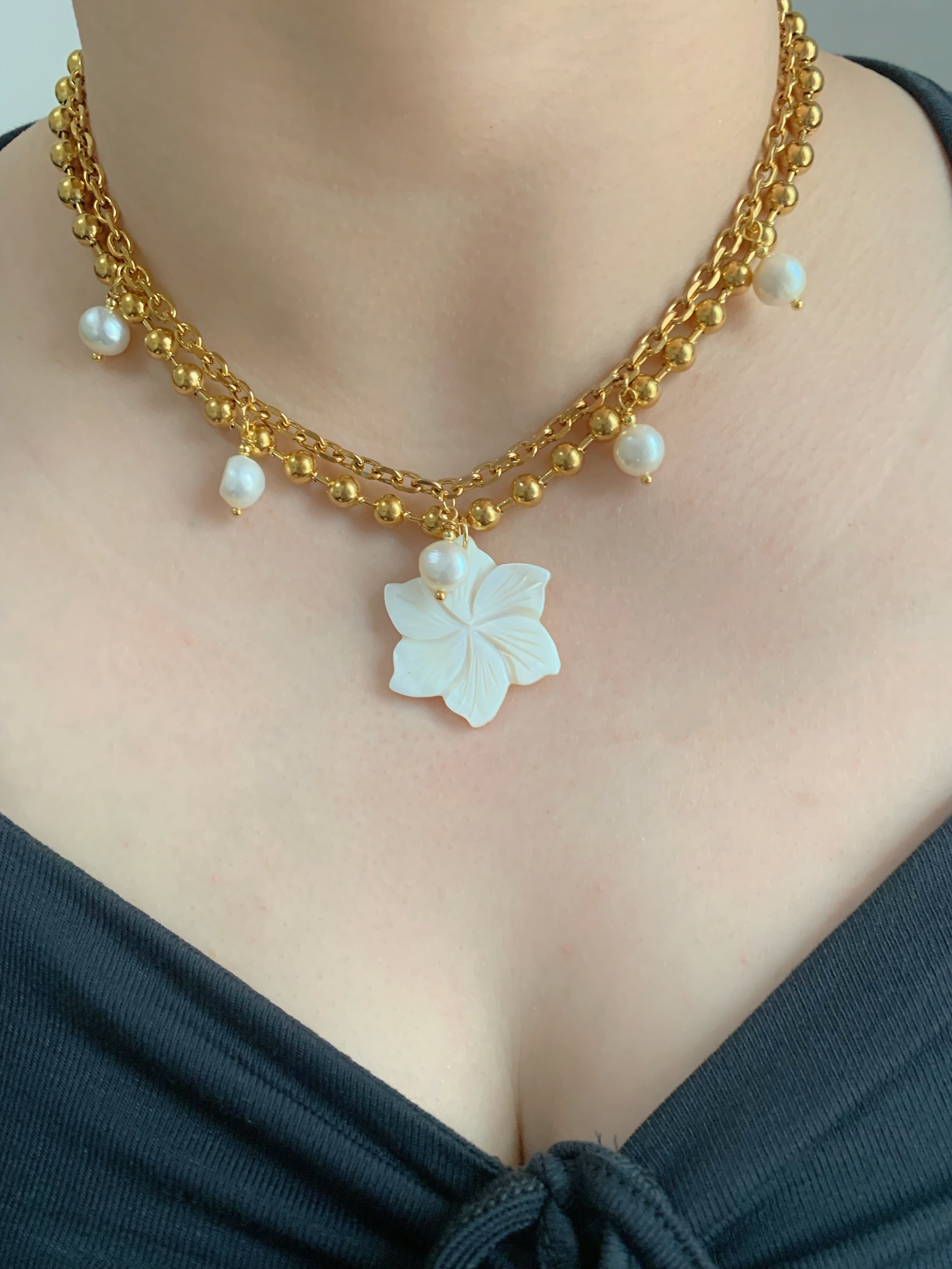 Callie Pearl Necklace - camillaboutiqueshop