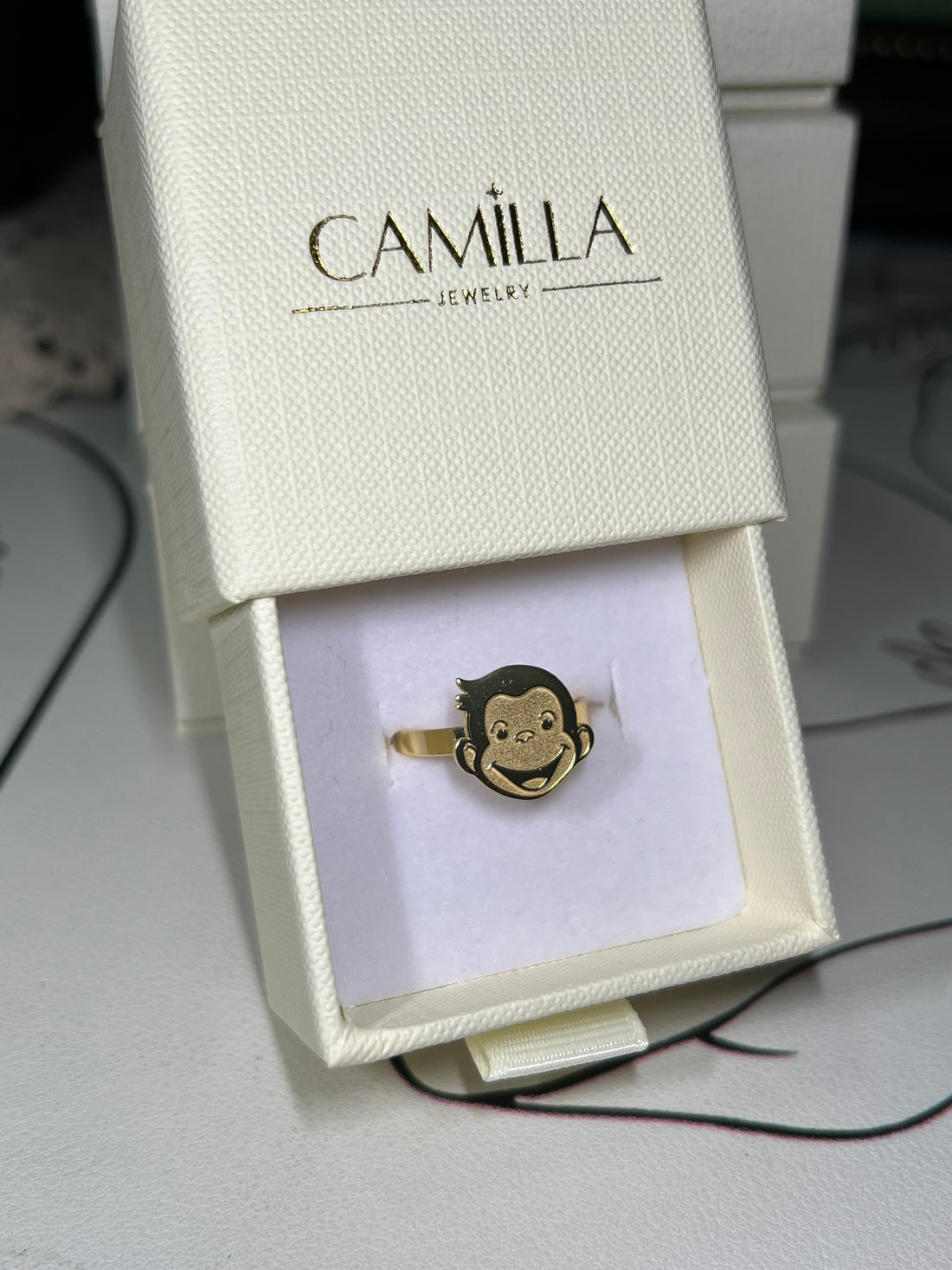 Curious George ring