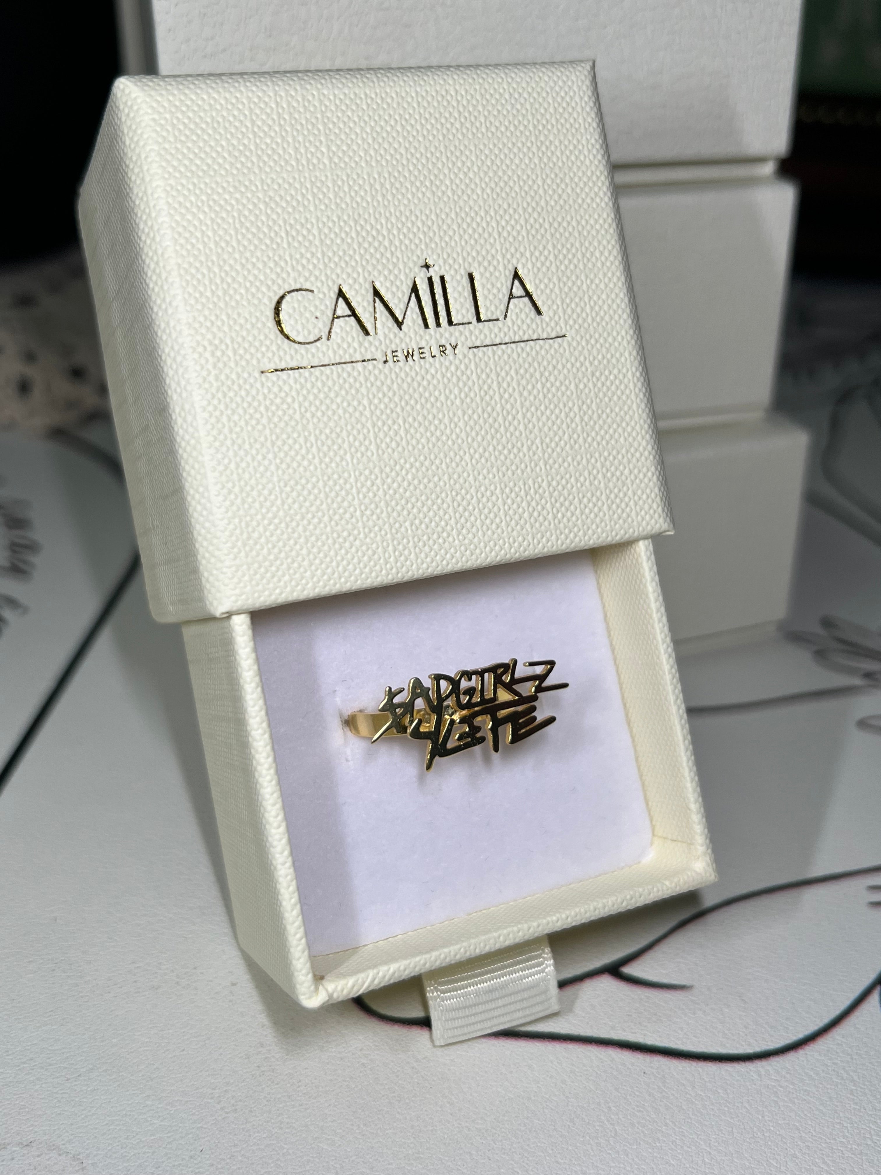 Sad girls 4 life ring