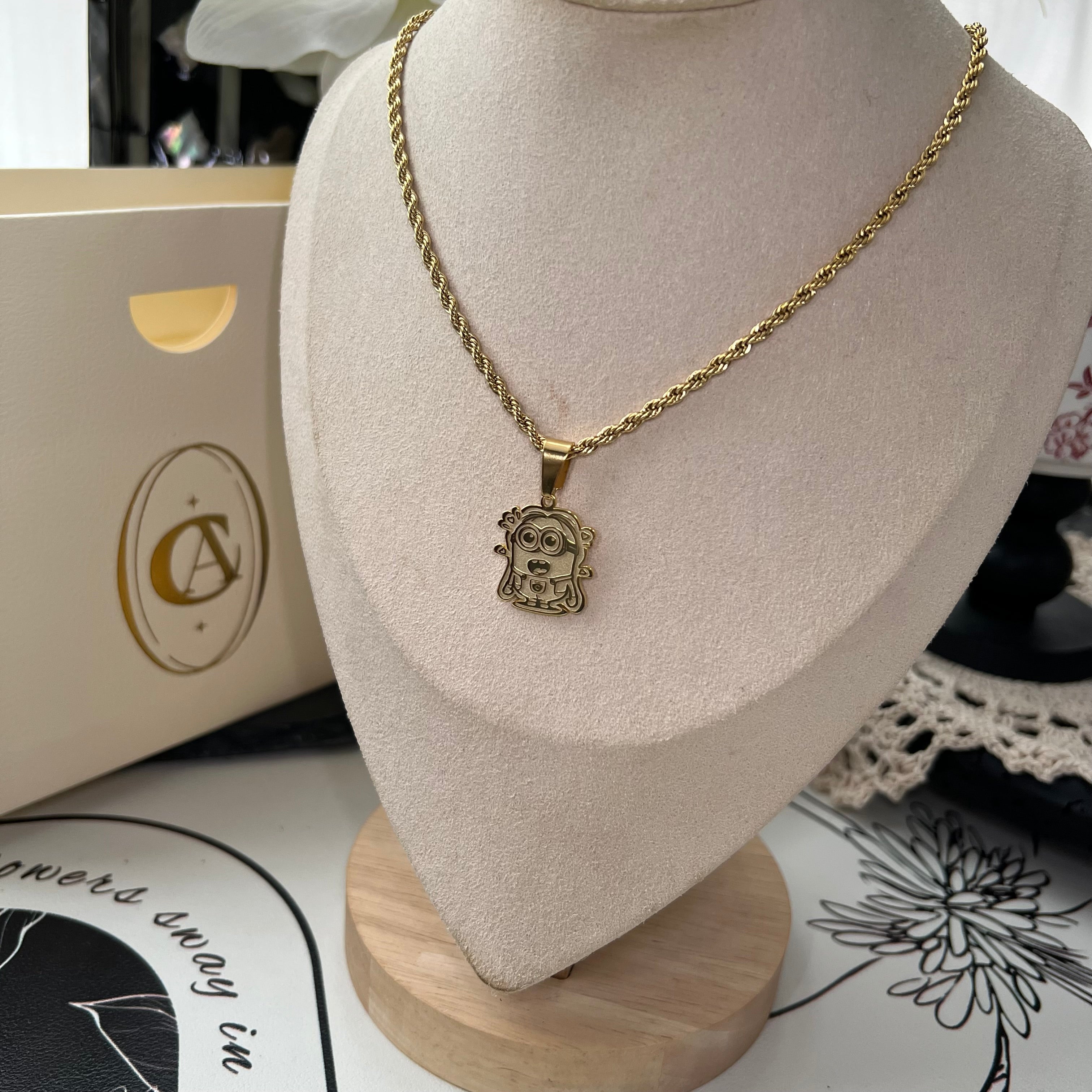 Custom Minions Pendant Necklace