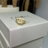 Custom Heart HK Nugget Ring