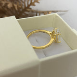 'TRUE LOVE' OVAL CUT MOISSANITE RING -camillaboutiqueshop