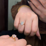 'ALWAYS IS YOU' MOISSANITE RING