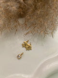 2 Puzzle Initial & Birthstone Necklace - camillajewelry