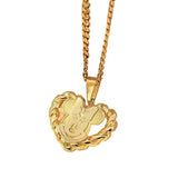 Heart Minnie Face Pendant