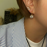 Velia Moissanite Hoop Earrings