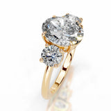 The "Eternity Trilogy"Moissanite Ring