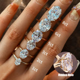 'ALWAYS IS YOU' MOISSANITE RING