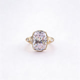 'Taylor' Cushion Cut Moissanite Ring - 10ct
