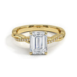 'FOREVER LOVE' OVALER MOISSANIT-RING 2 KARAT