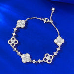 Sparkle Clover Bracelet -camillaboutiqueshop