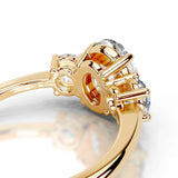 The "Eternity Trilogy"Moissanite Ring