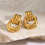 Triple Knot Earrings - camillaboutiqueshop
