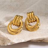 Triple Knot Earrings - camillaboutiqueshop