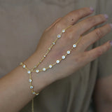 Bezel Hand Chain -camillaboutiqueshop