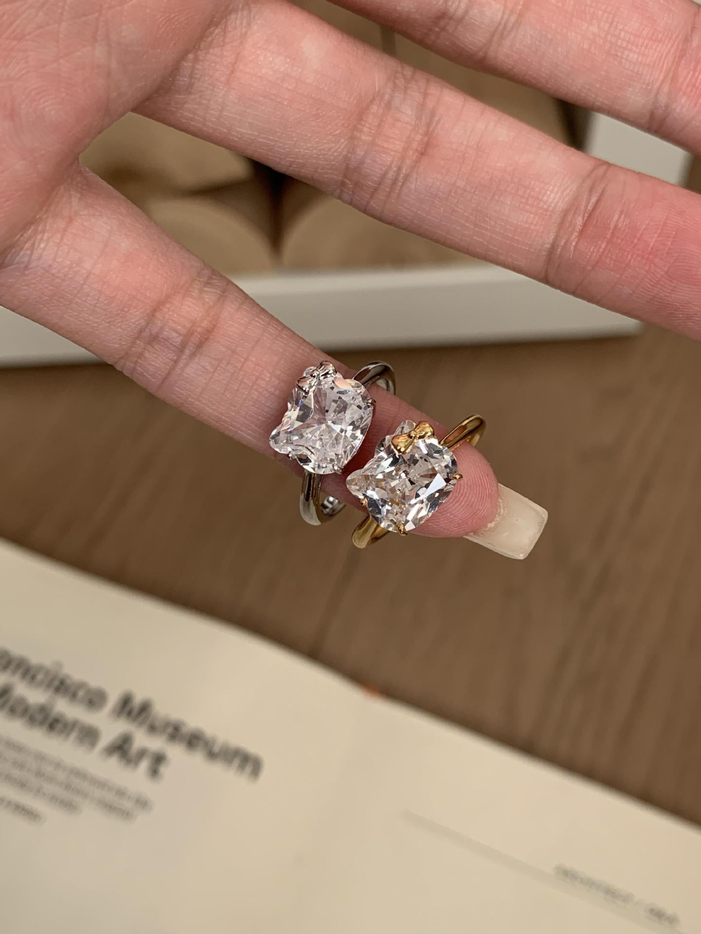 Diamond HK Ring & Earrings