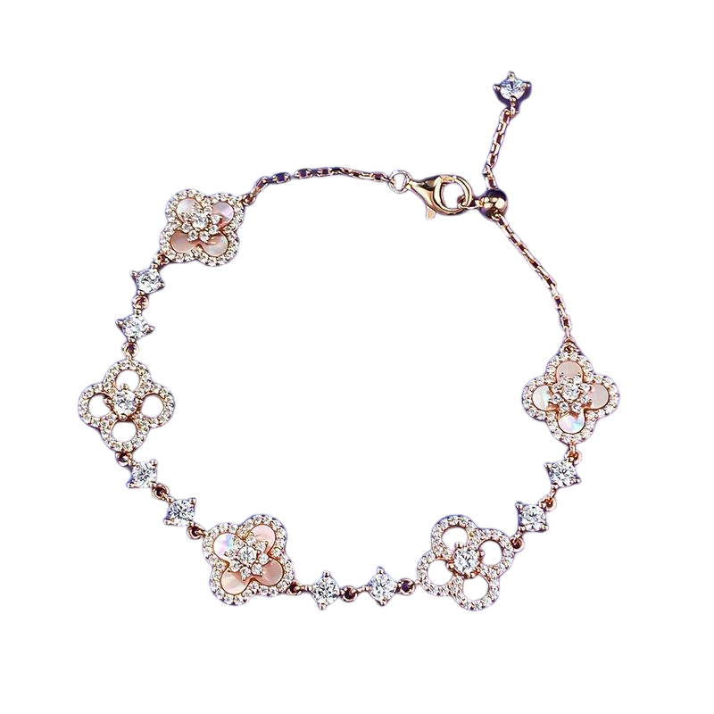 Sparkle Clover Bracelet