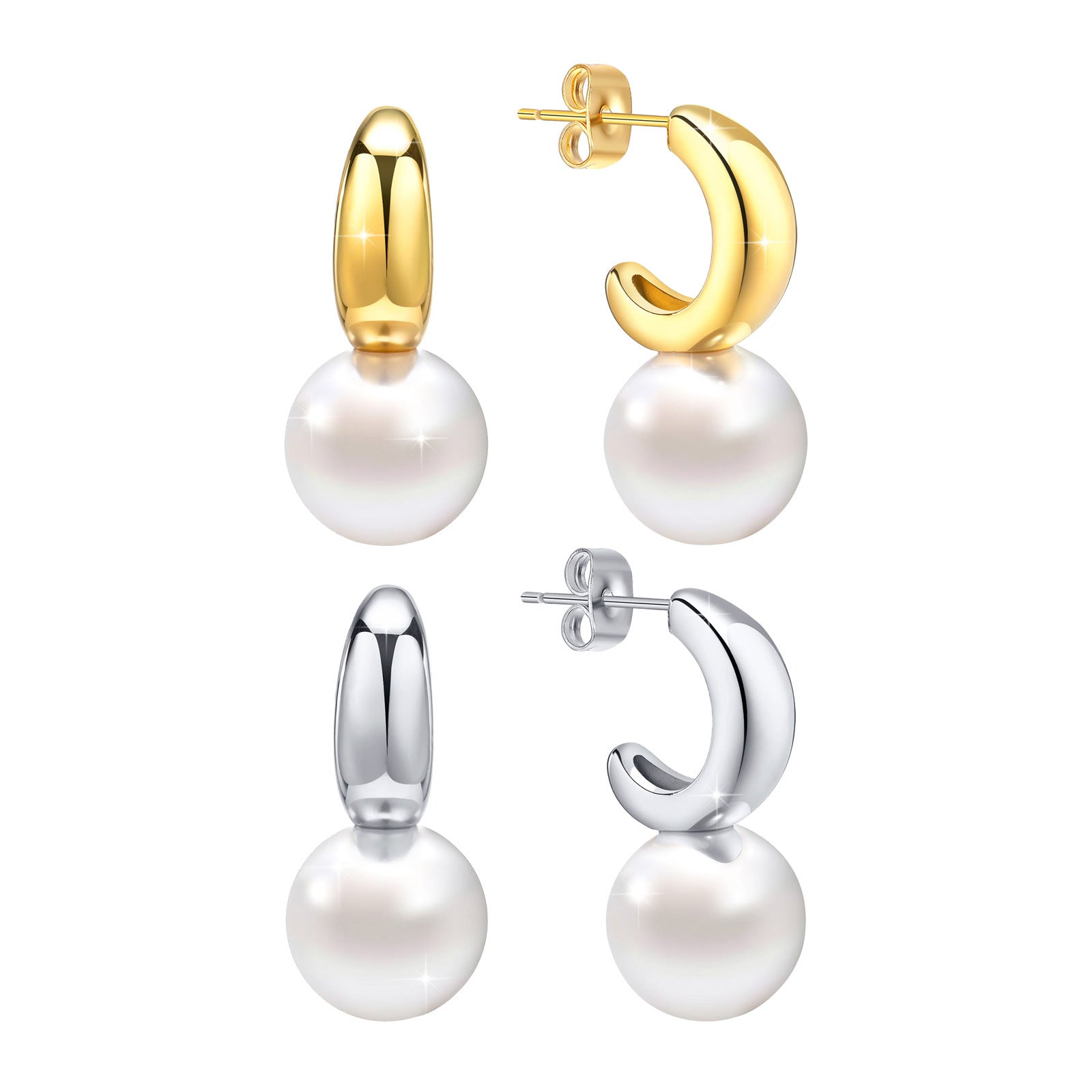 Lara Pearl Drop Earrings - camillaboutiqueshop
