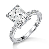 'JASMINE ' RADIANT CUT MOISSANITE RING 4CT