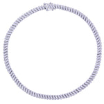 Pave Golden Wave Tennis Necklace -camillaboutiqueshop