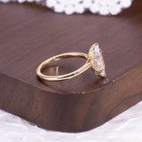 "IOU"Marquise Cut Moissanite Ring - 3ct