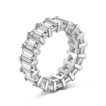 Sofia Eternity Emerald Cut Ring Band -camillaboutiqueshop