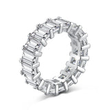 Sofia Eternity Emerald Cut Ring Band -camillaboutiqueshop