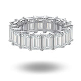 Sofia Eternity Emerald Cut Ring Band -camillaboutiqueshop