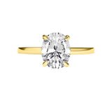 The ”Camilla" Oval Cut Moissanite Ring