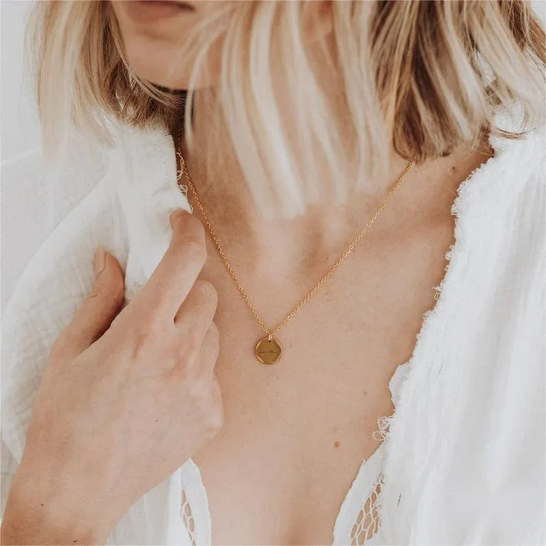 Actual Handwriting Necklace - Camillaboutiqueshop