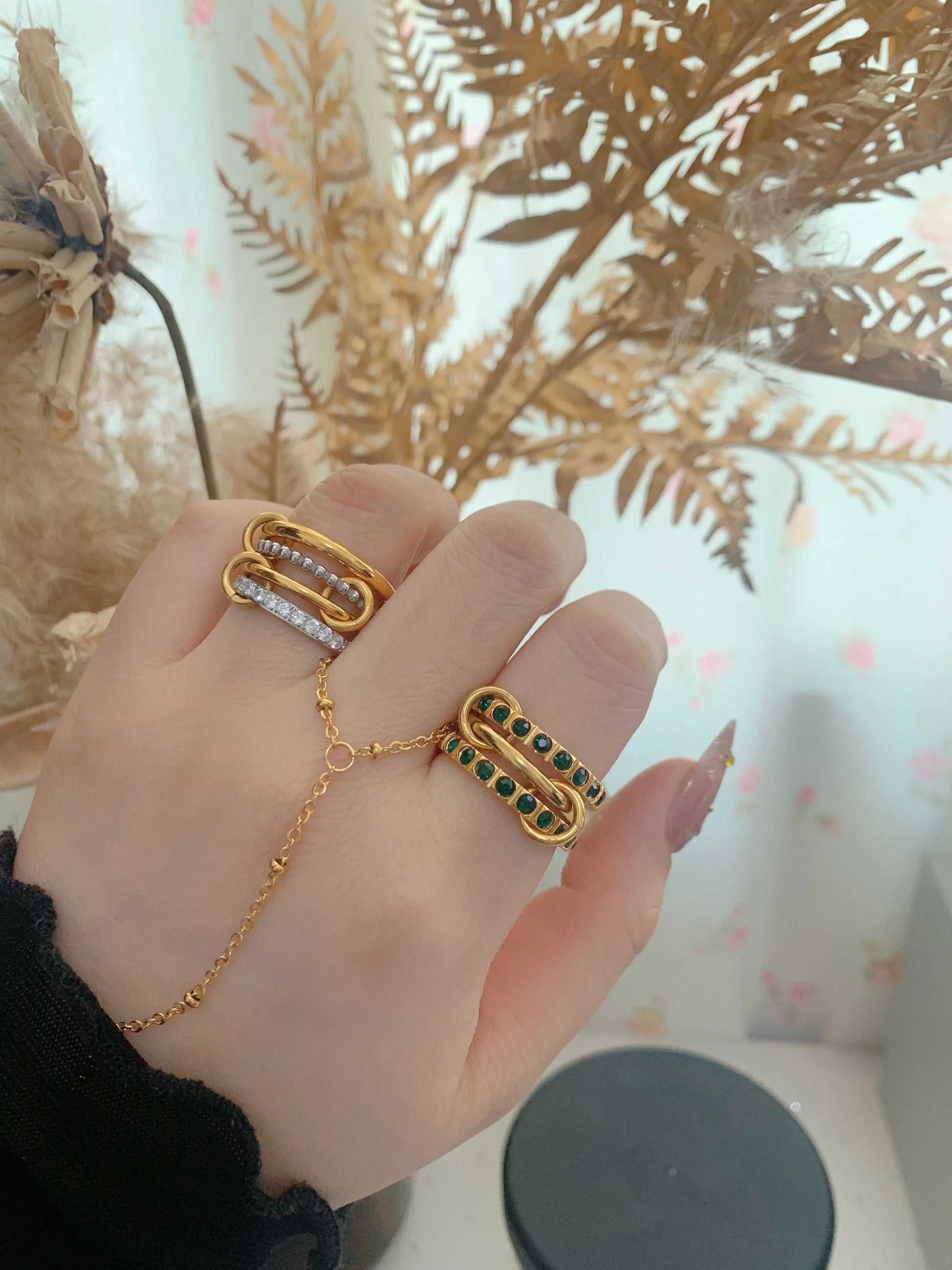 Ariana Stackable Ring - Camillaboutiqueshop