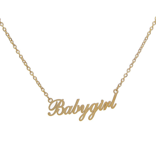 Babygirl Name Necklace - Camillaboutiqueshop